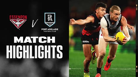 essendon v port adelaide stats